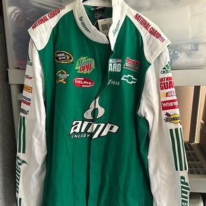 NWT Green AMP Energy Racing Jacket